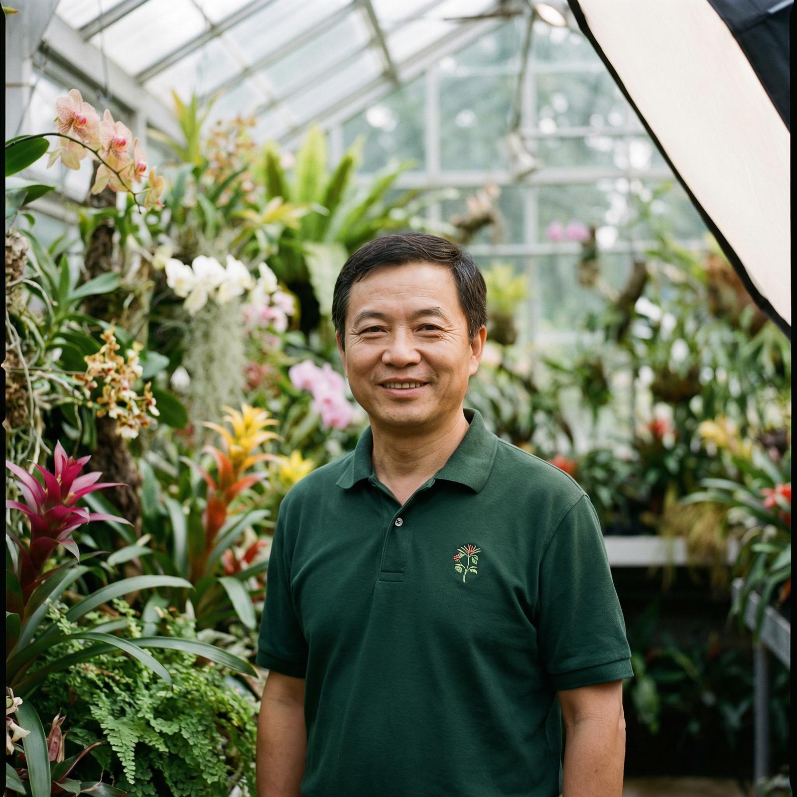 黄色仓库植物学顾问陈教授